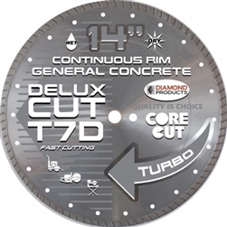 21220 12" Delux-Cut 5-Packs High Speed Turbo Blades TD7